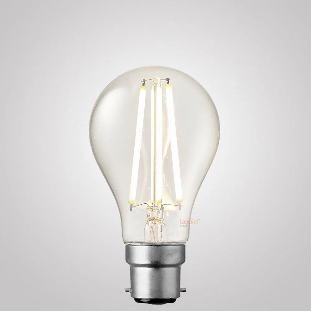 12W GLS LED Bulb B22 Clear in Natural White