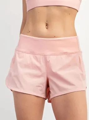 2 in 1 Active Shorts - Flash Pink