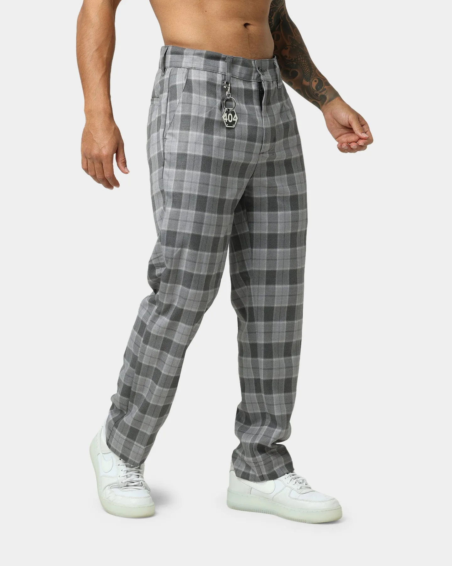 404 Heritage Trousers Off Ash Plaid