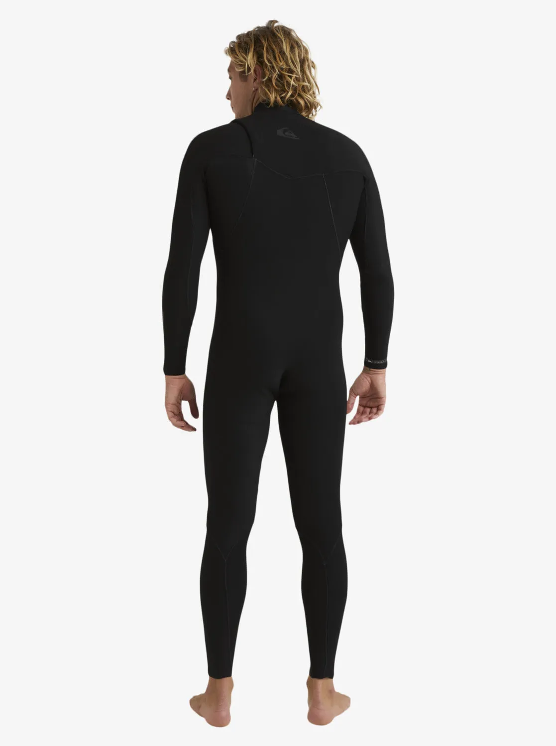 4/3mm Highline Chest Zip Wetsuit - Black