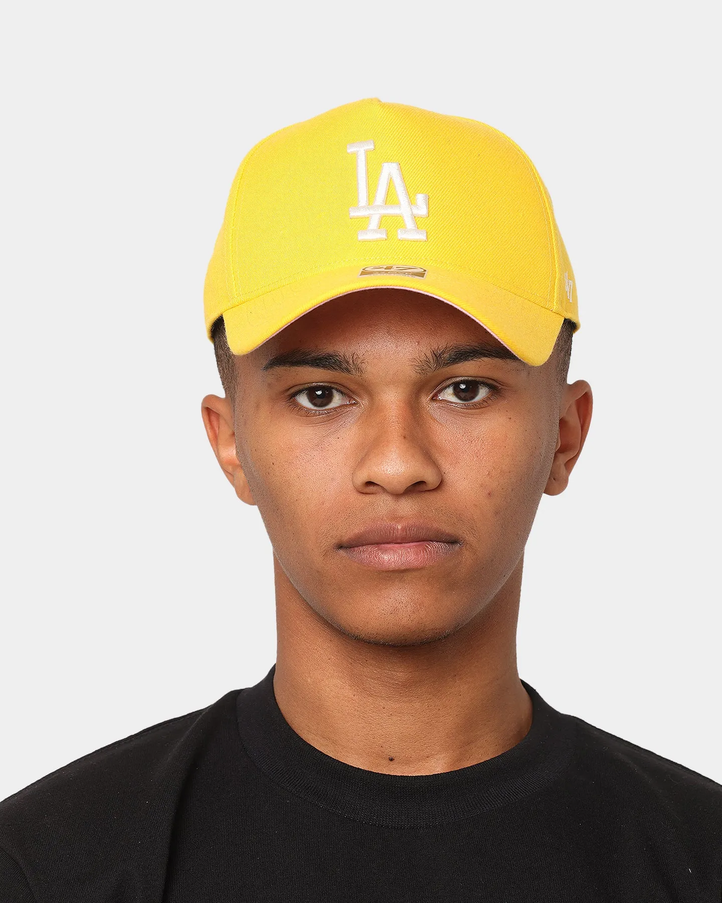 47 Brand Los Angeles Dodgers 'Lemon Sorbet' MVP DT Snapback Yellow Gold