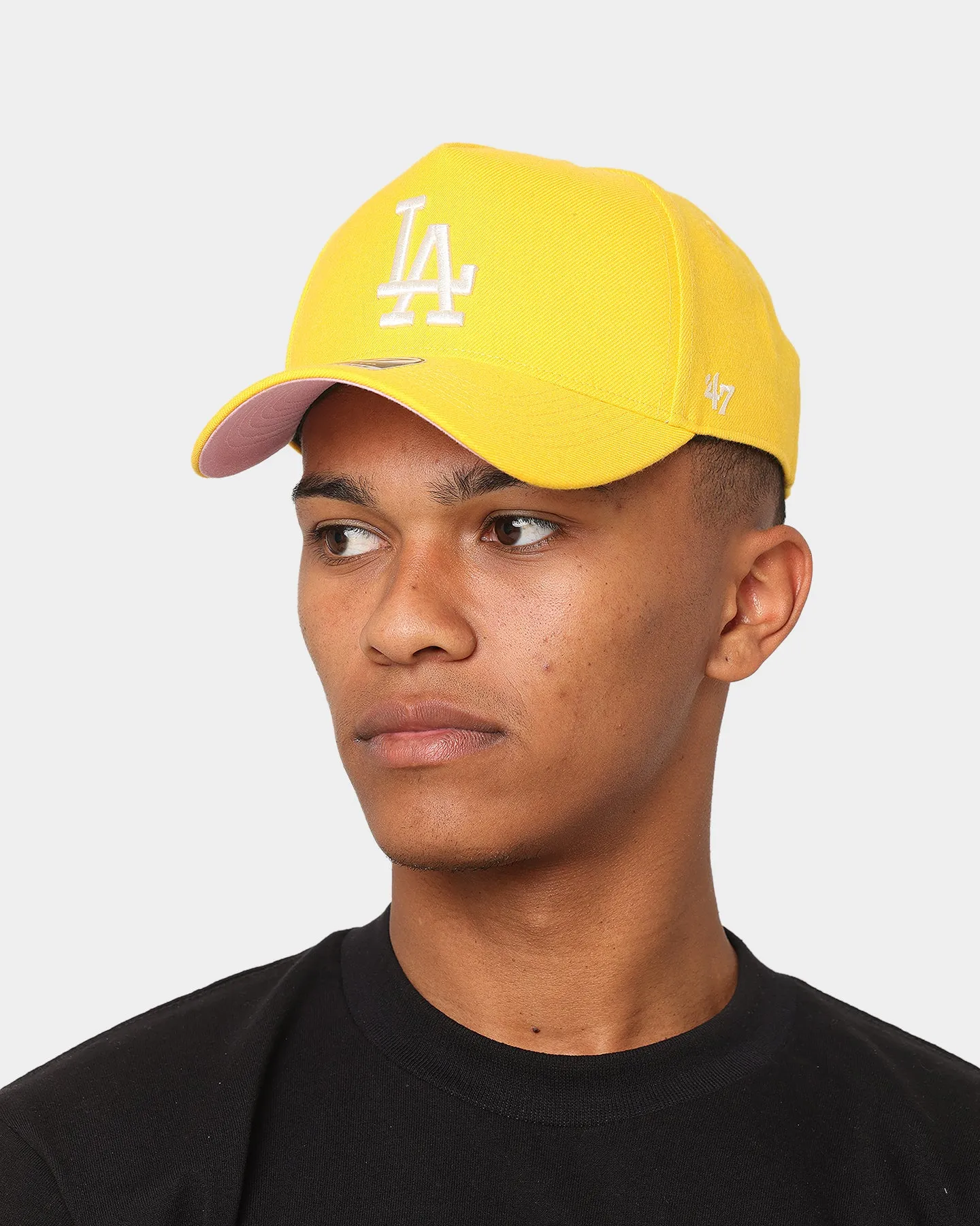 47 Brand Los Angeles Dodgers 'Lemon Sorbet' MVP DT Snapback Yellow Gold