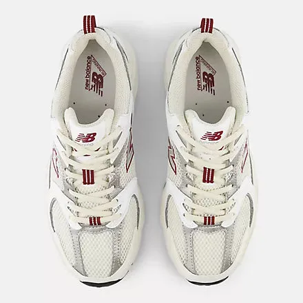 530 Sneaker (Sea Salt   White   Mercury Red)