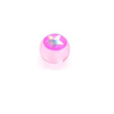 6mm Acrylic Star Inlay 14g Replacement Balls