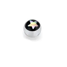 6mm Acrylic Star Inlay 14g Replacement Balls