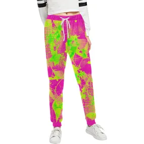 80s Summer Pop Women's All Over Print Jogger Sweatpants