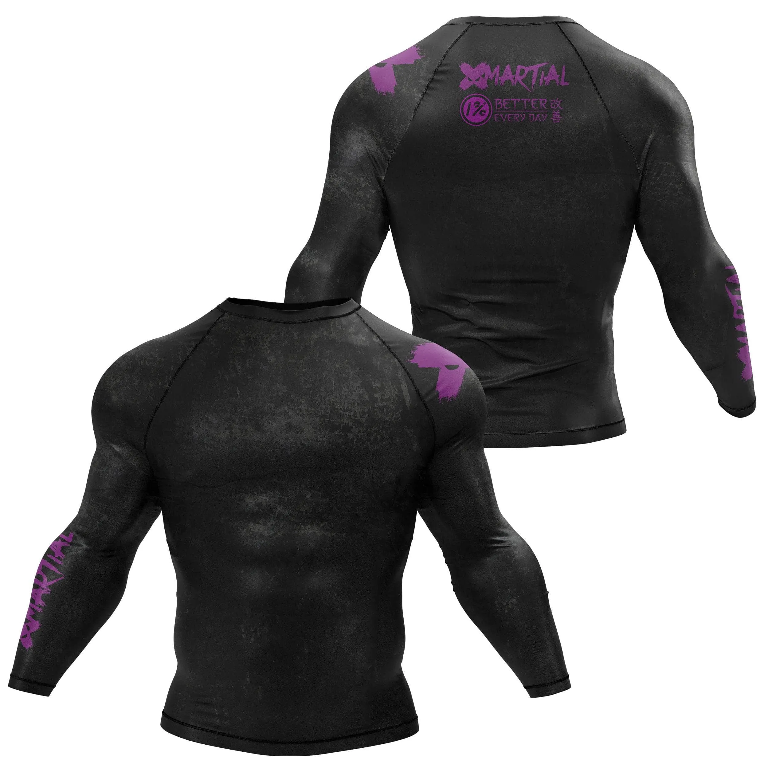 Accent Minimalist Rank BJJ Rash Guard