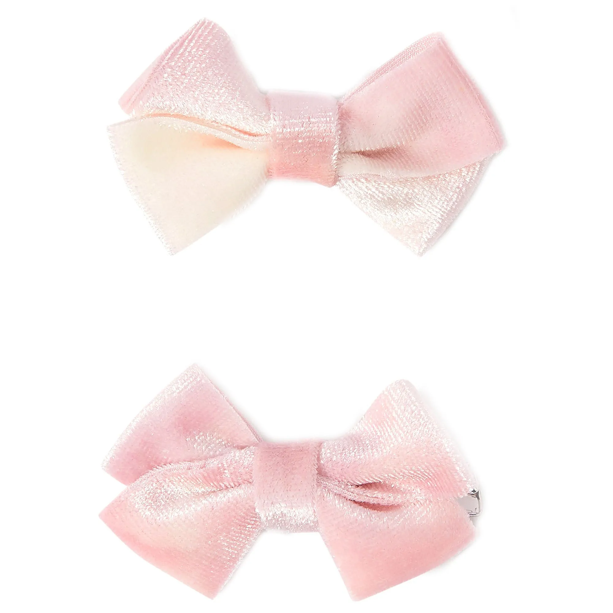 Accessorize London Girl's 2X Velvet Bow Clips