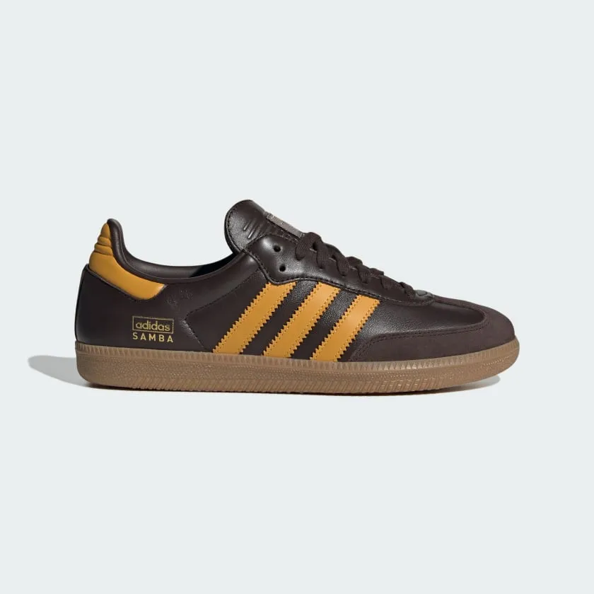 Adidas SAMBA Brown/Yellow