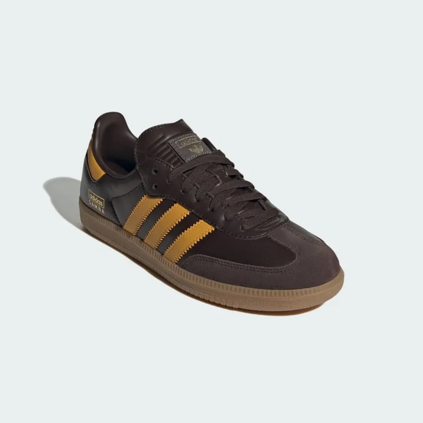 Adidas SAMBA Brown/Yellow