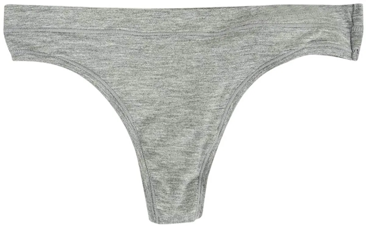 Alfani Women's Mix-and-Match Thong Underwear, Heather Grey, XL