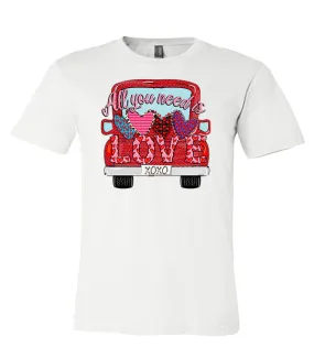 All You Need is Love Truck - White Tee