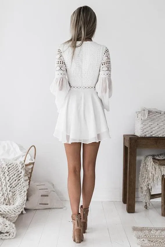 Alyse Dress - White