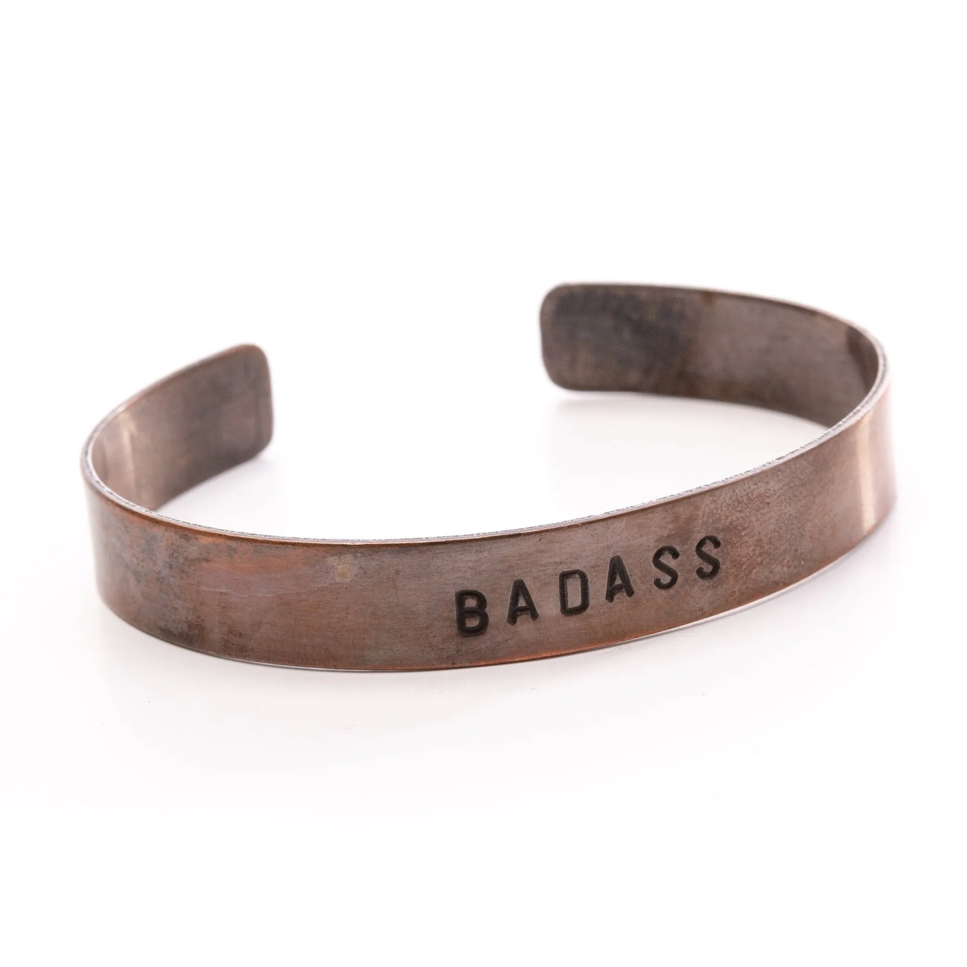 Amanda Moran Designs Copper Power Word Cuff Bracelet