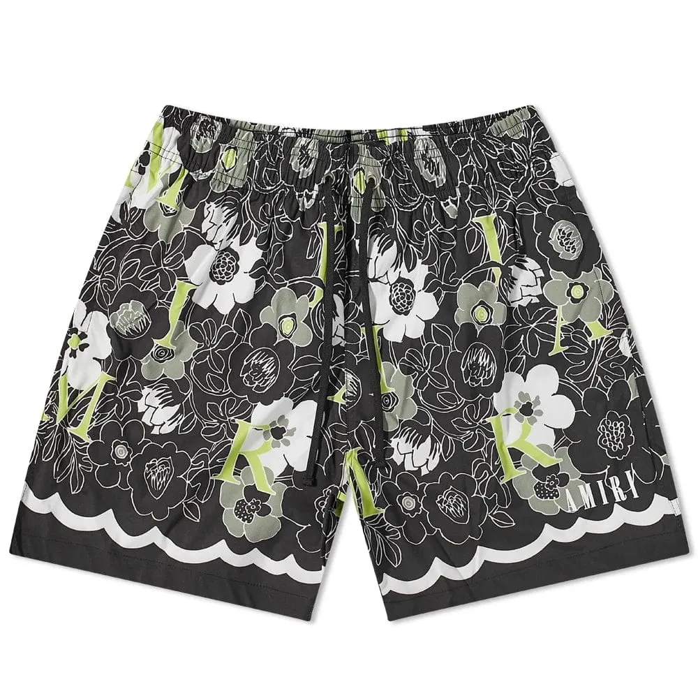 Amiri Flower Amiri Swim Shorts