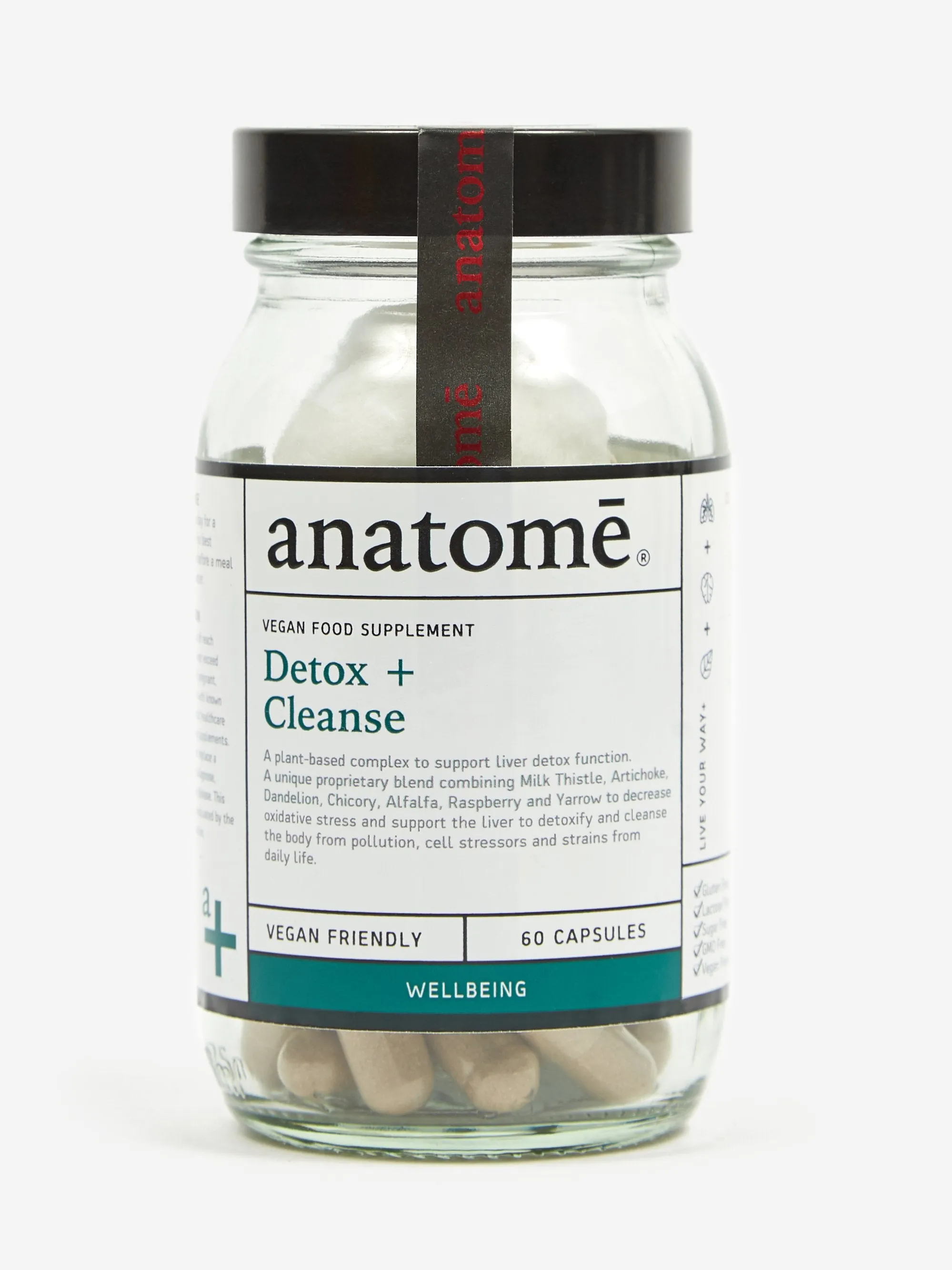 Anatome Detox & Cleanse - 60 Tablets - Multi