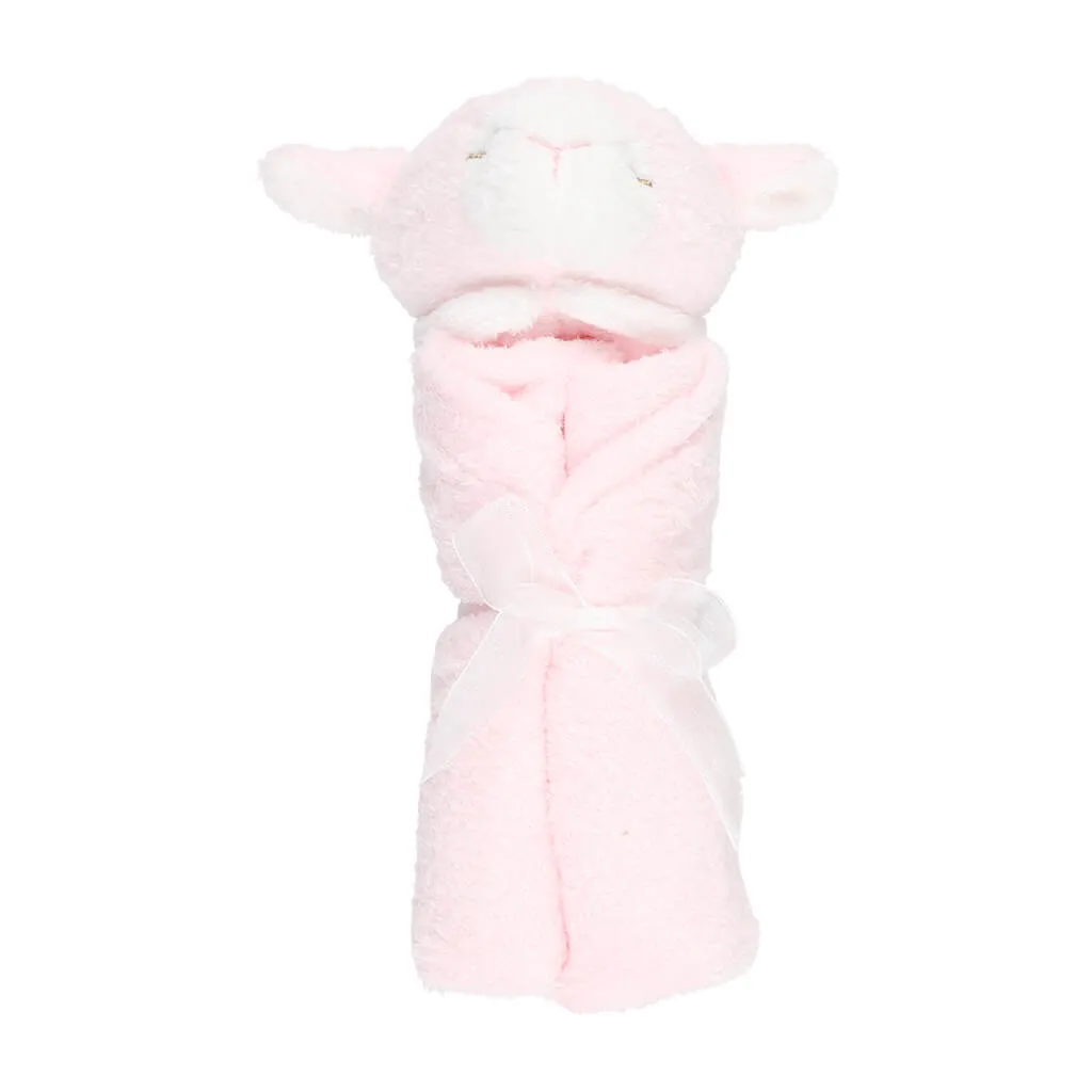 Angel Dear Security Blankie Blanket Lamb Pink