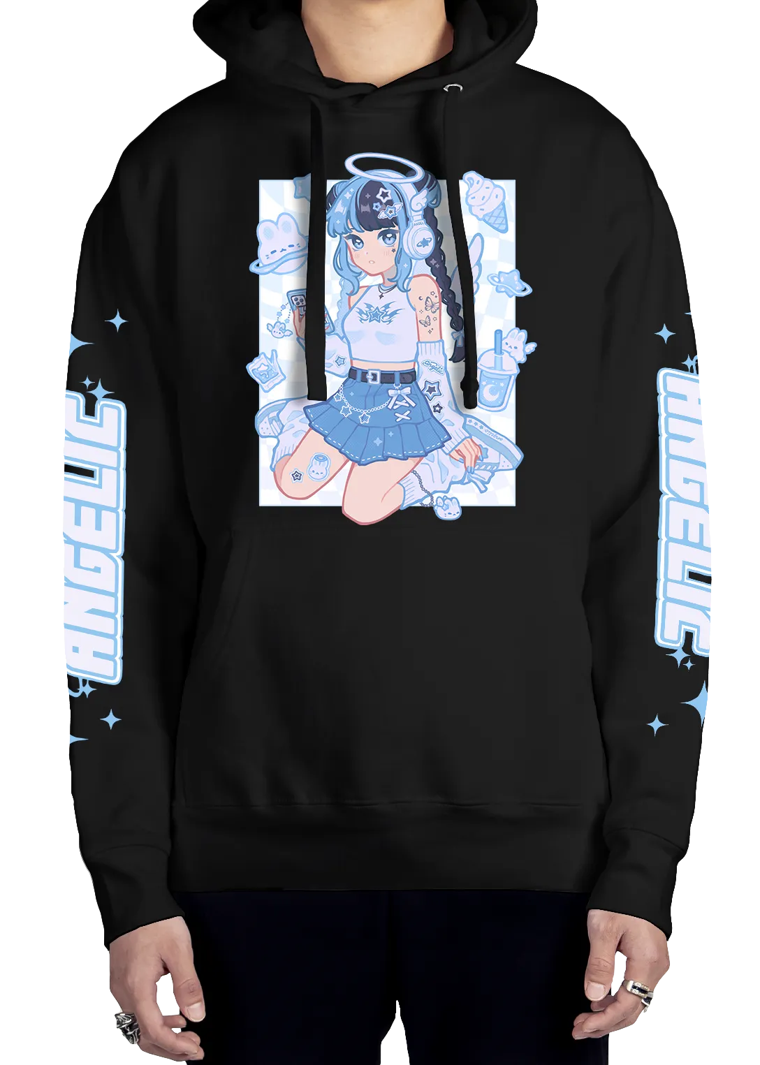 Angelic Long Sleeve Hoodie