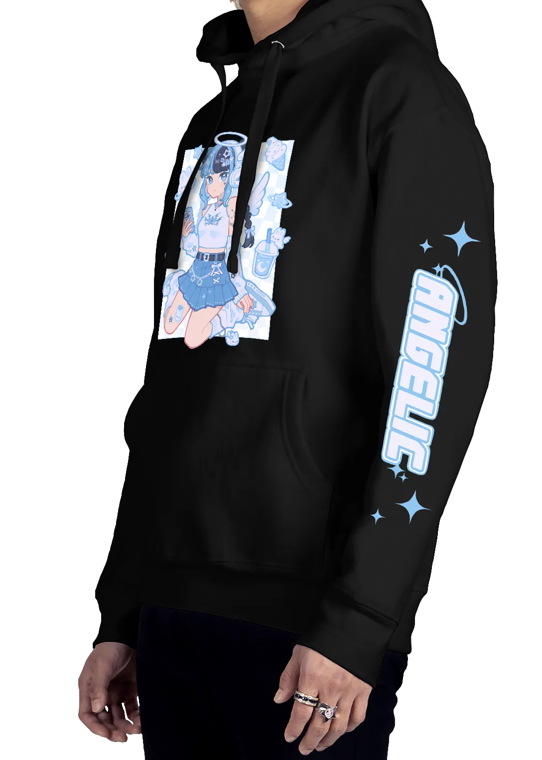 Angelic Long Sleeve Hoodie