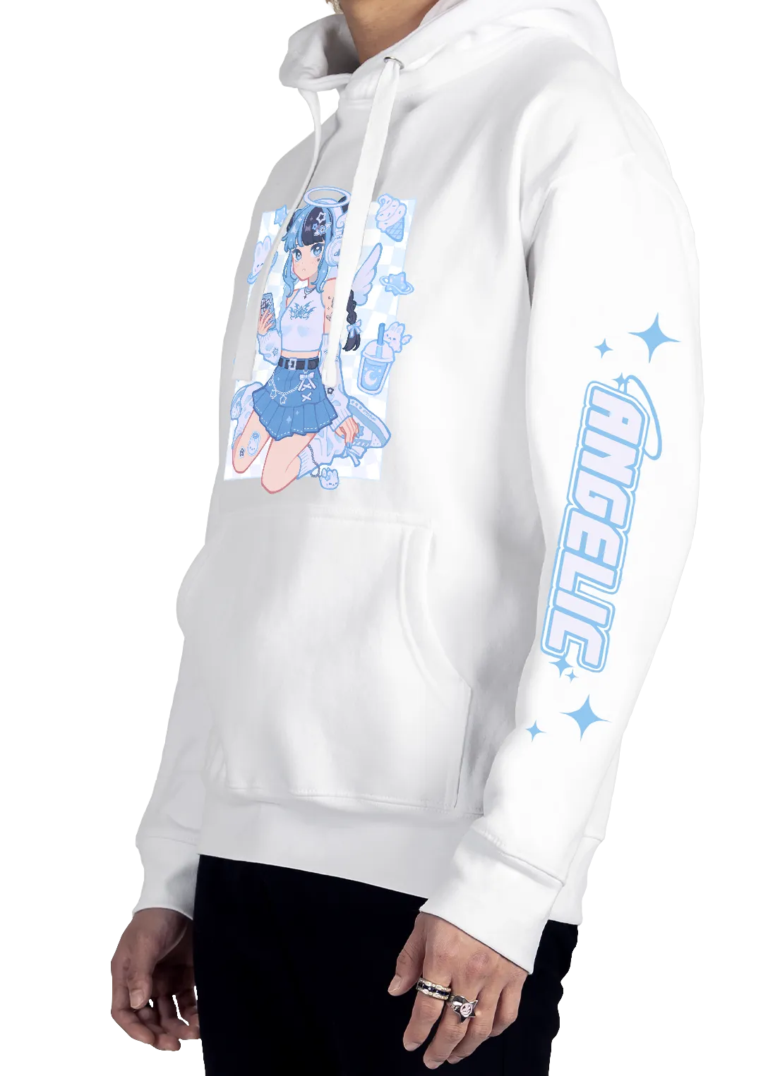 Angelic Long Sleeve Hoodie