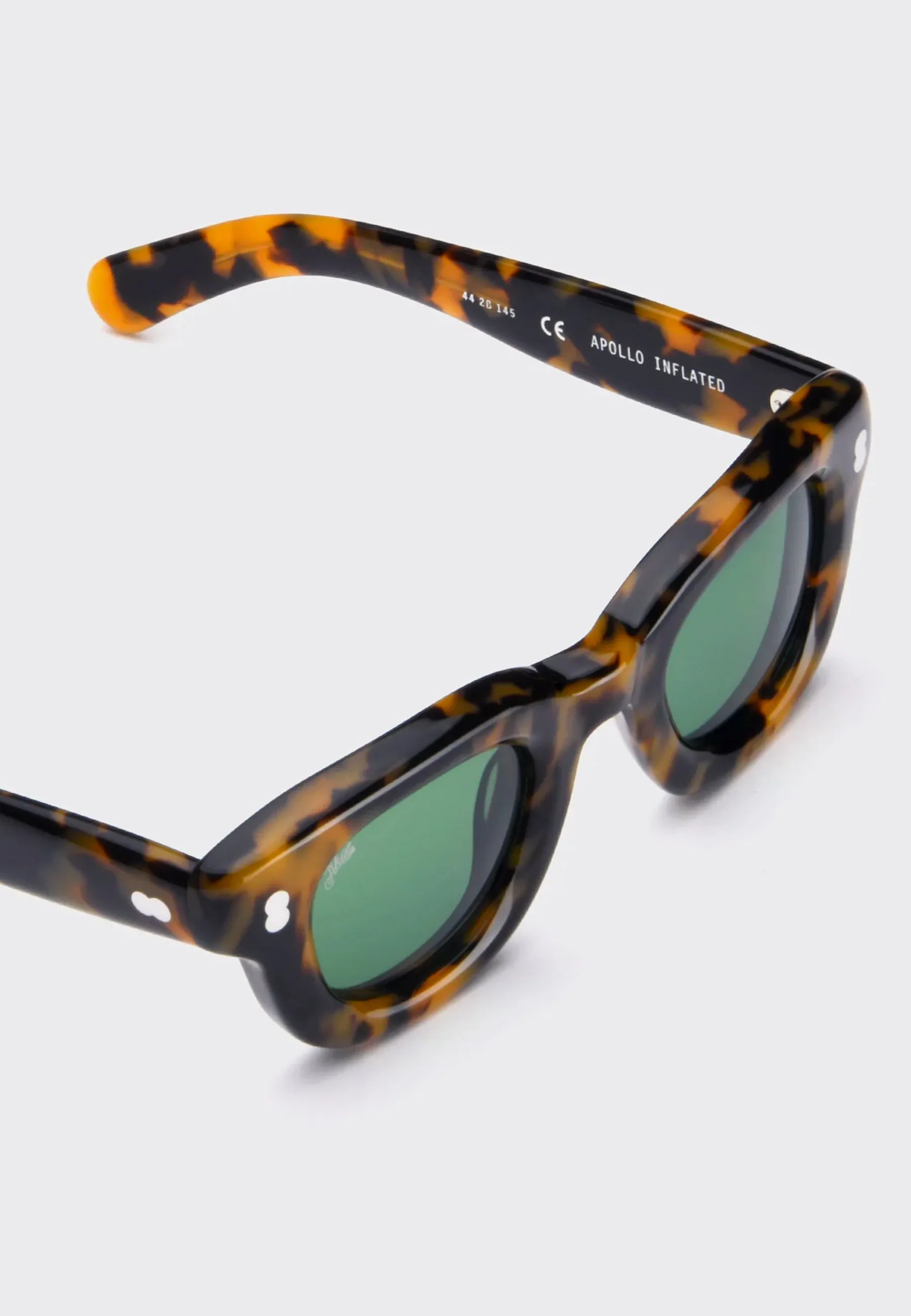 Apollo Inflated Sunglasses - Havana / Green