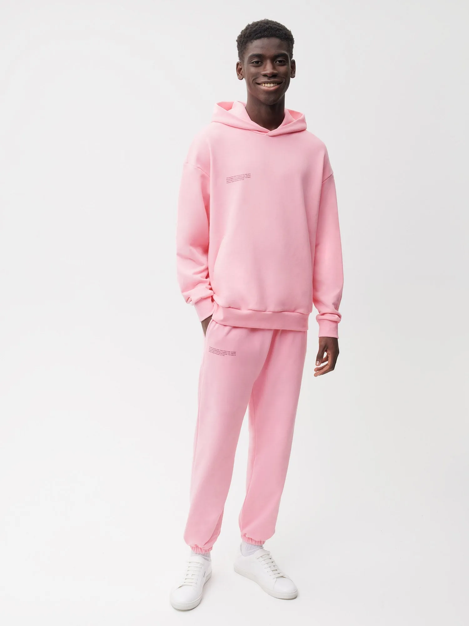 Archive 365 Midweight Track Pants—sakura pink