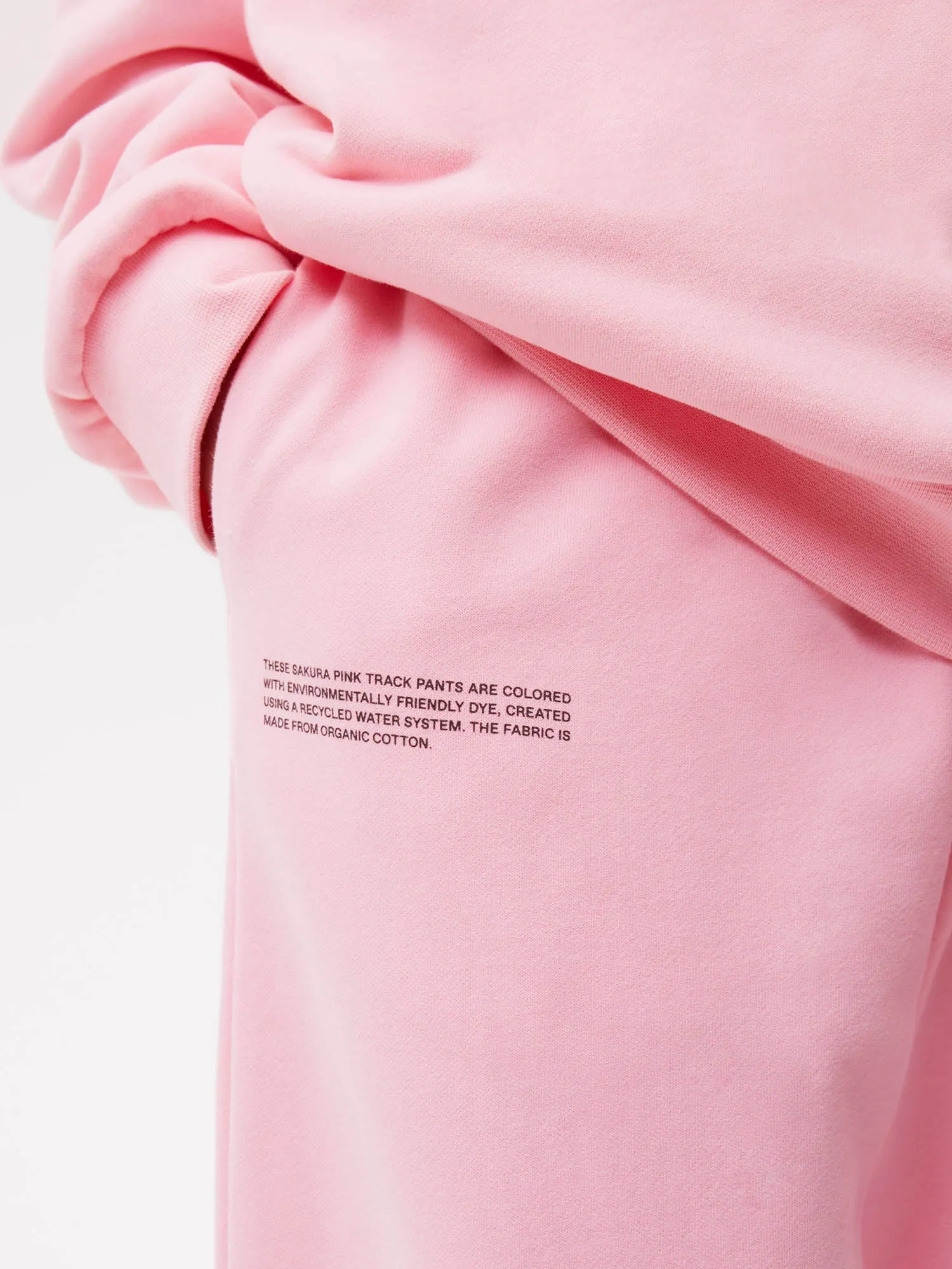 Archive 365 Midweight Track Pants—sakura pink