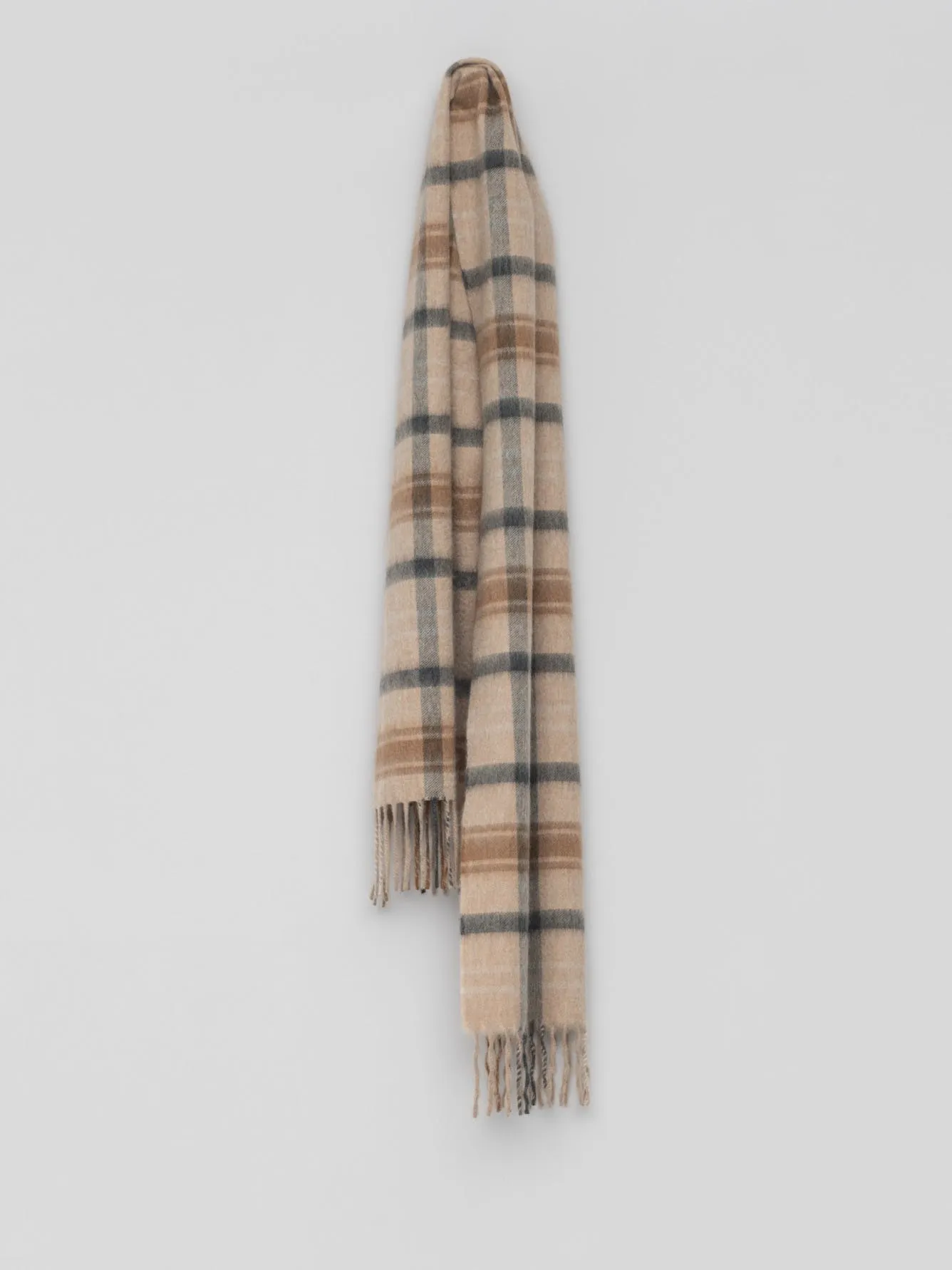 Arran Marden Cashmere Scarf | Natural