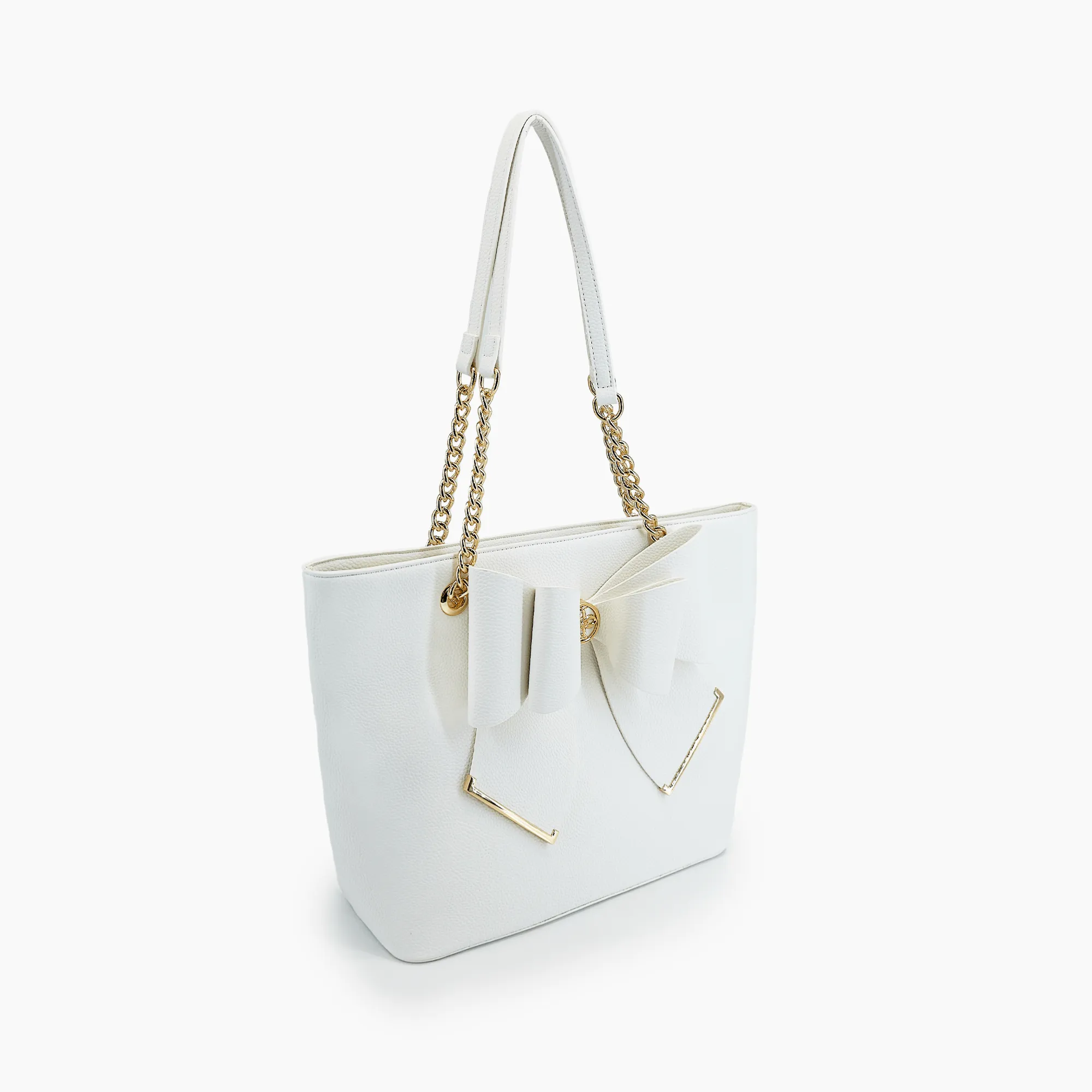 Aubrey Bow Large Tote Bag