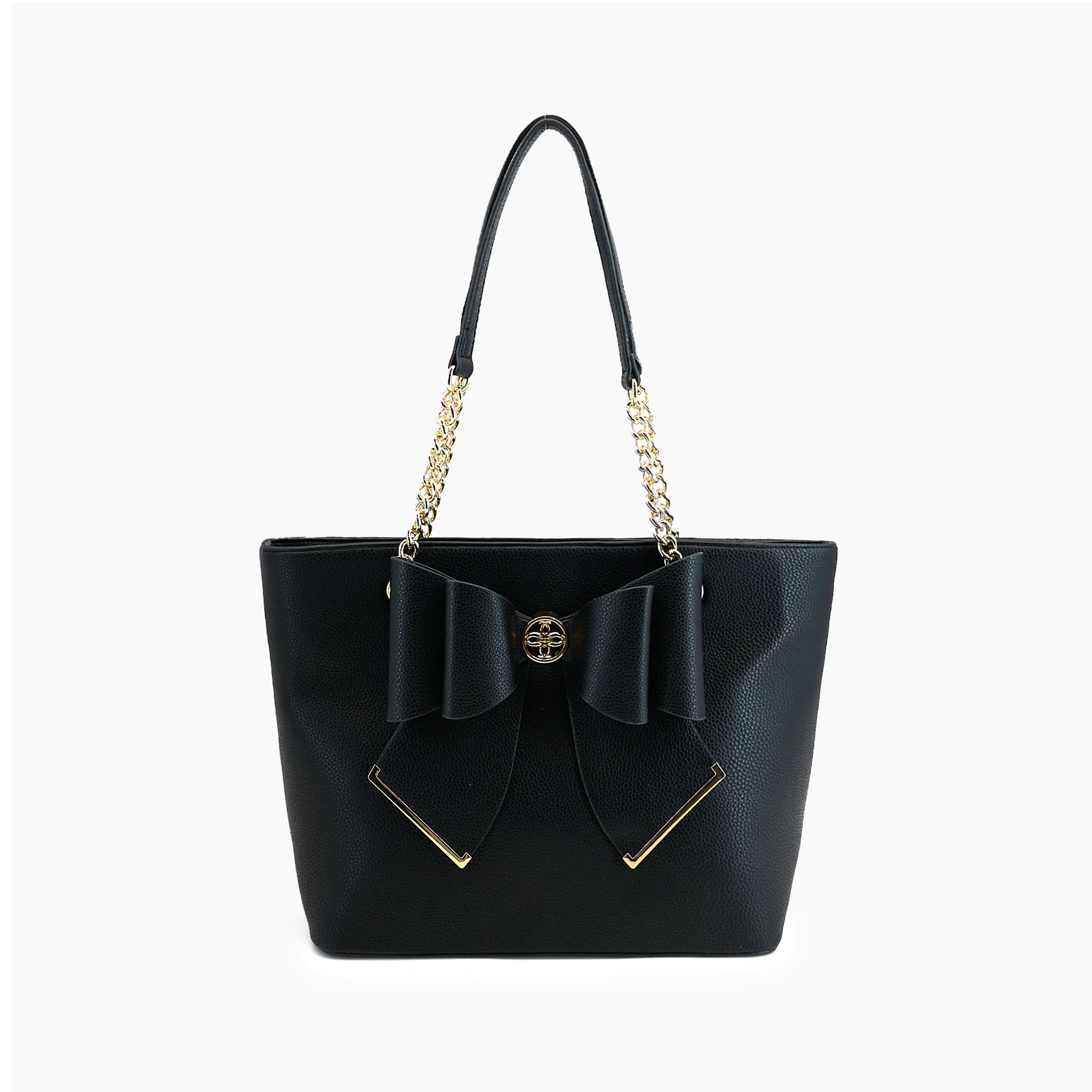 Aubrey Bow Large Tote Bag