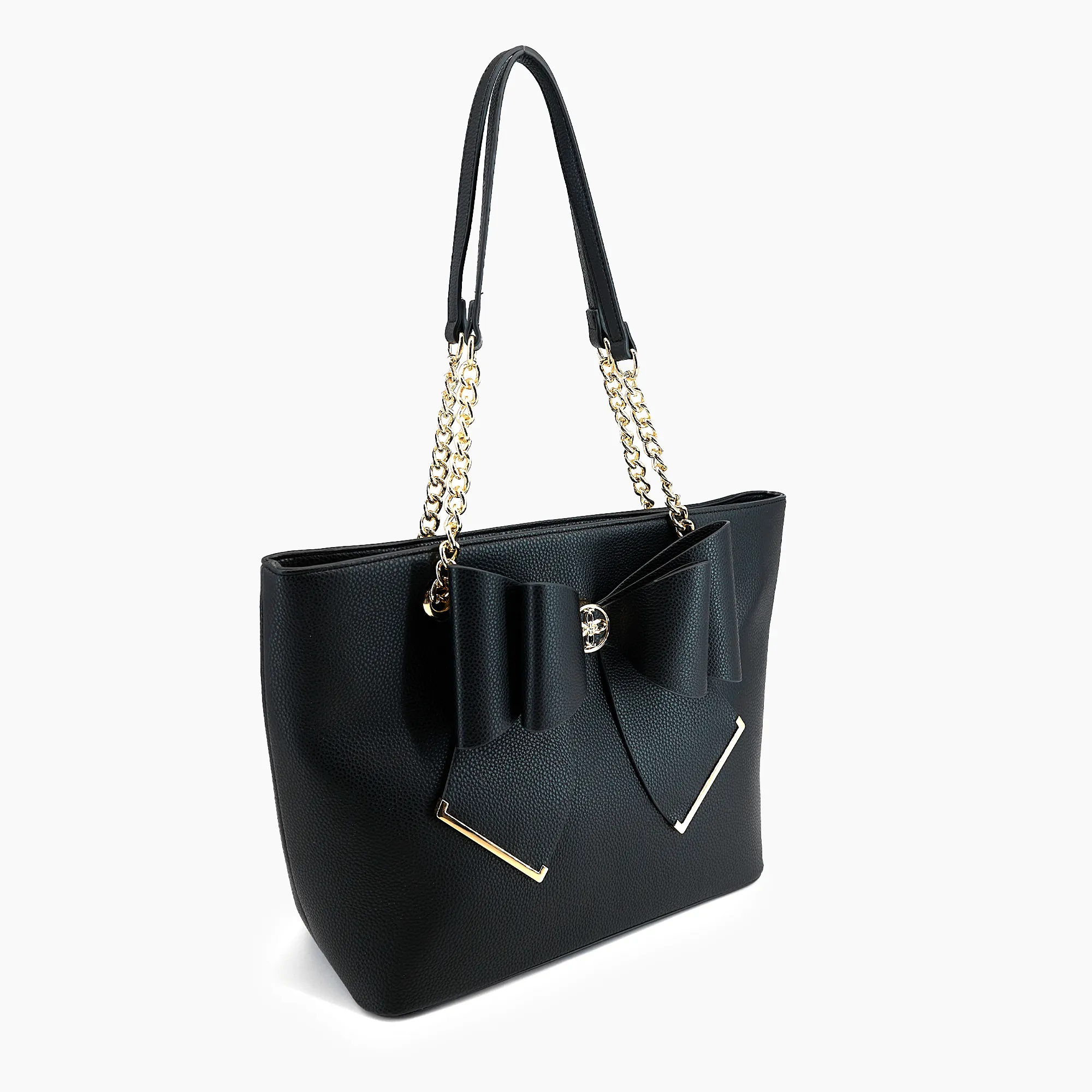 Aubrey Bow Large Tote Bag