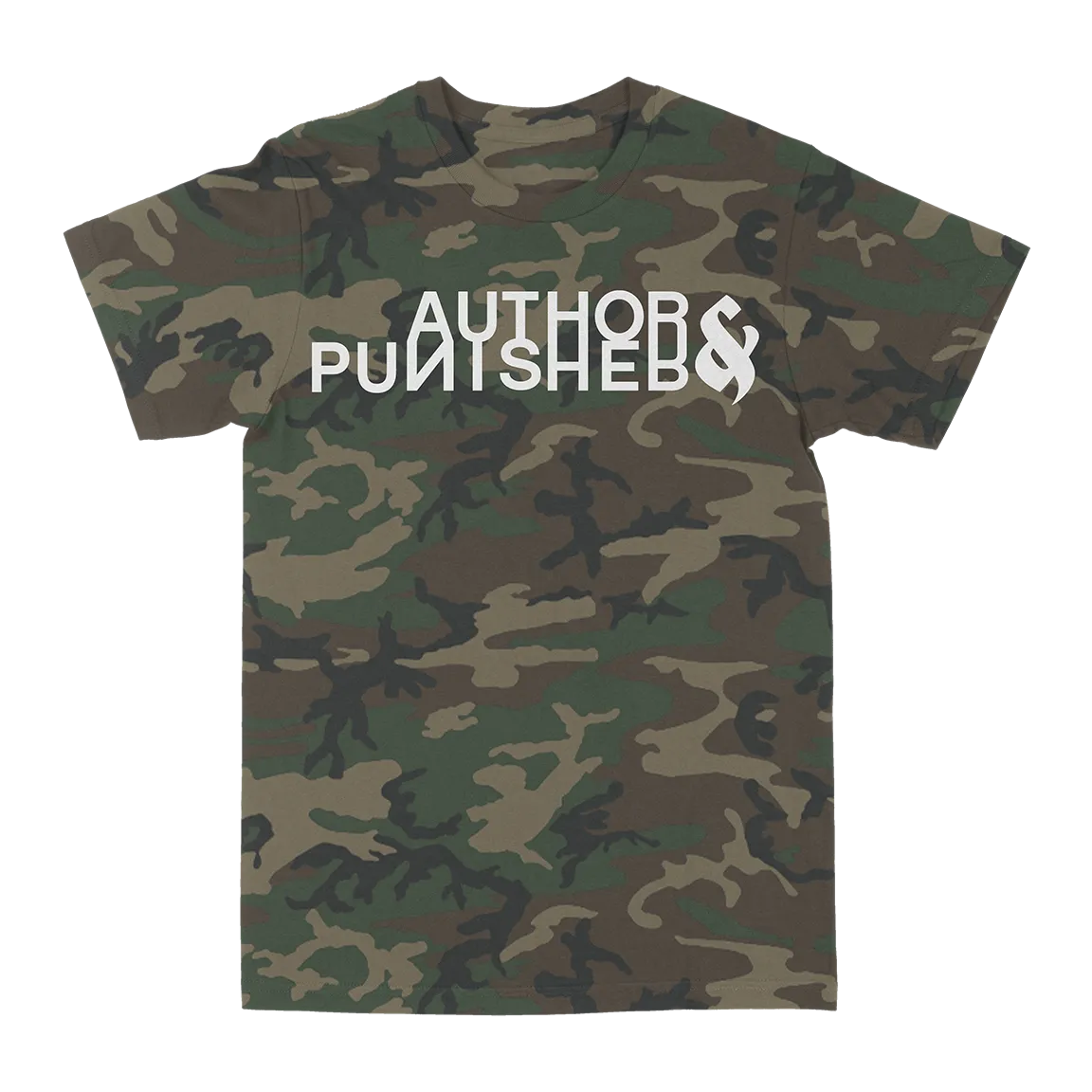 Author & Punisher "Classic Logo" Camo T-Shirt