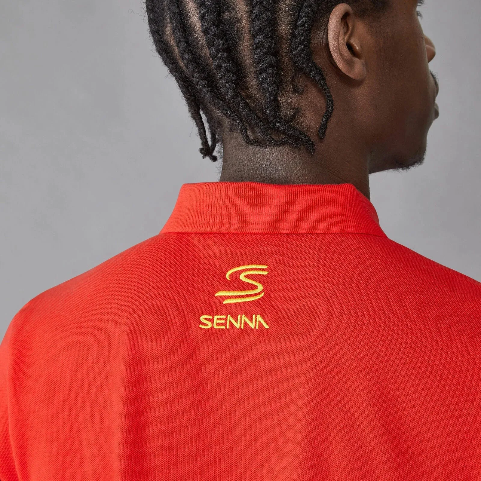 Ayrton Senna Men's Legacy Polo Shirt - Red