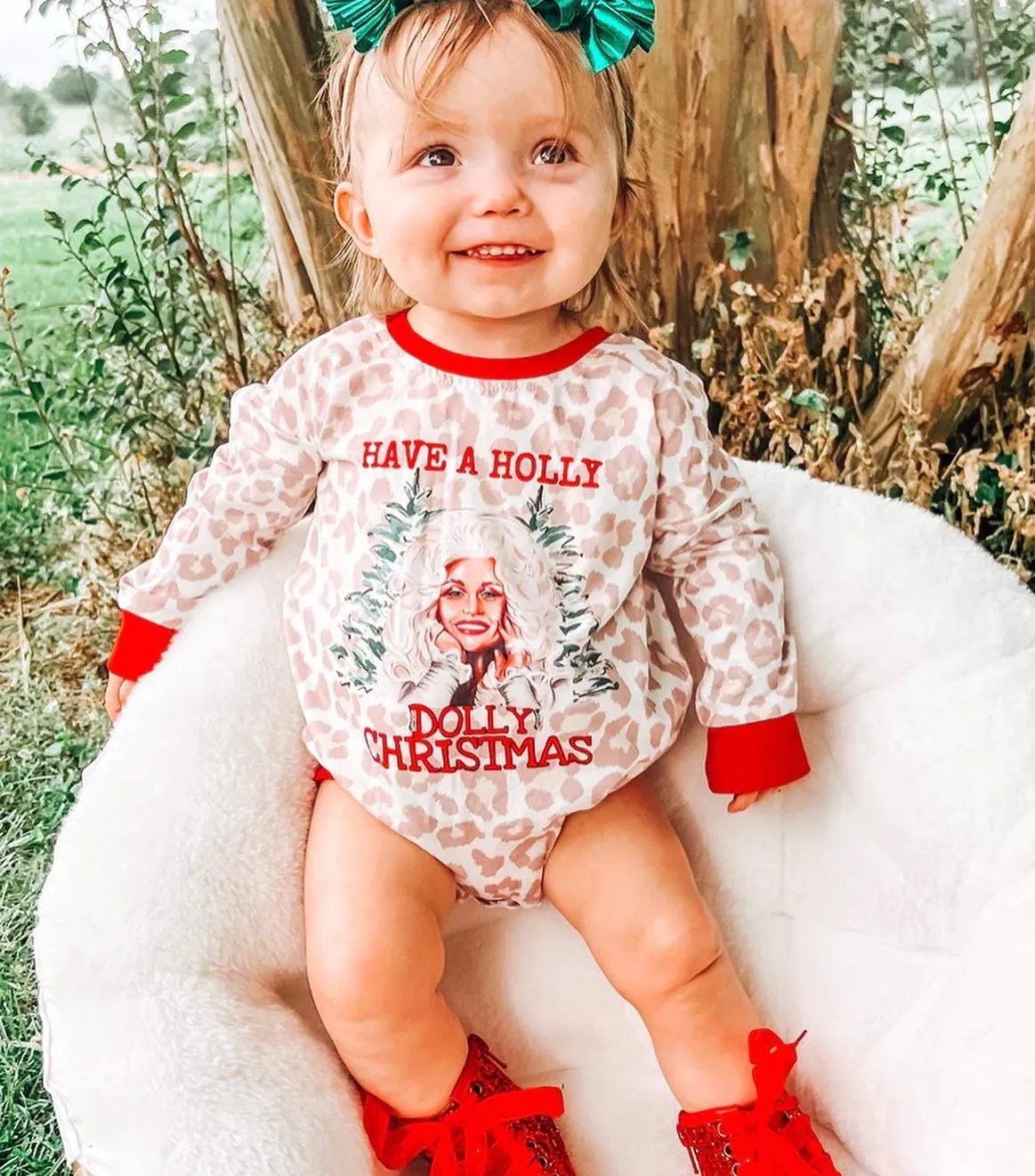 Baby Christmas Romper