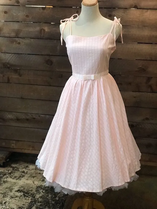 Baby Pink Swing Dress