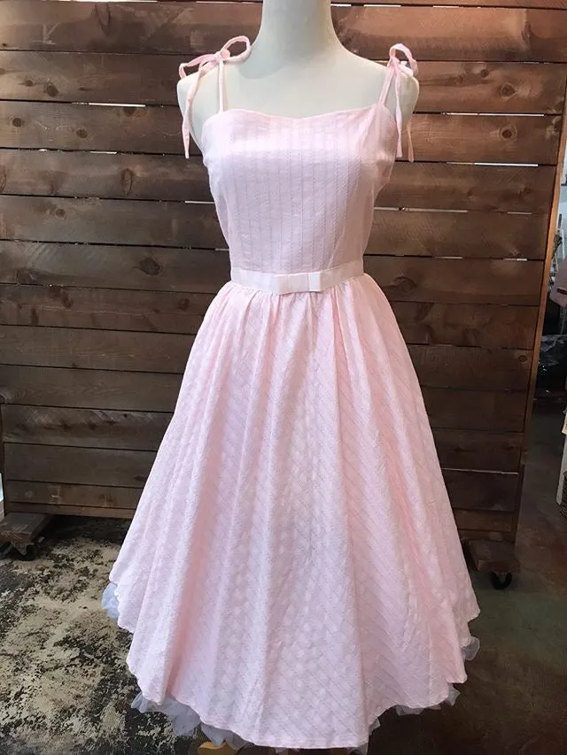 Baby Pink Swing Dress