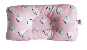 Babycuddle Head Pillow - Little Sheep in Pink