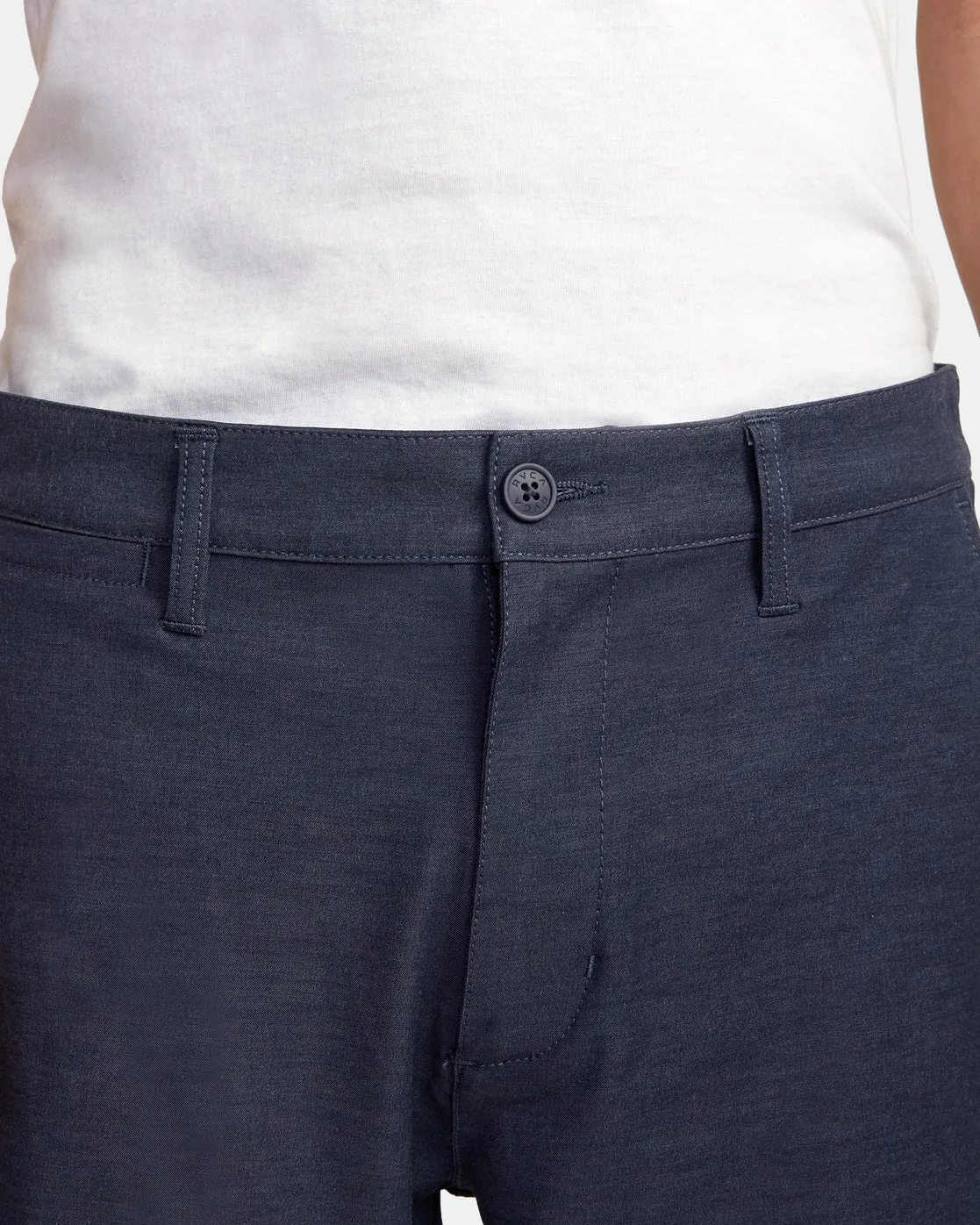 Back In Hybrid 19" Shorts - Denim Heather