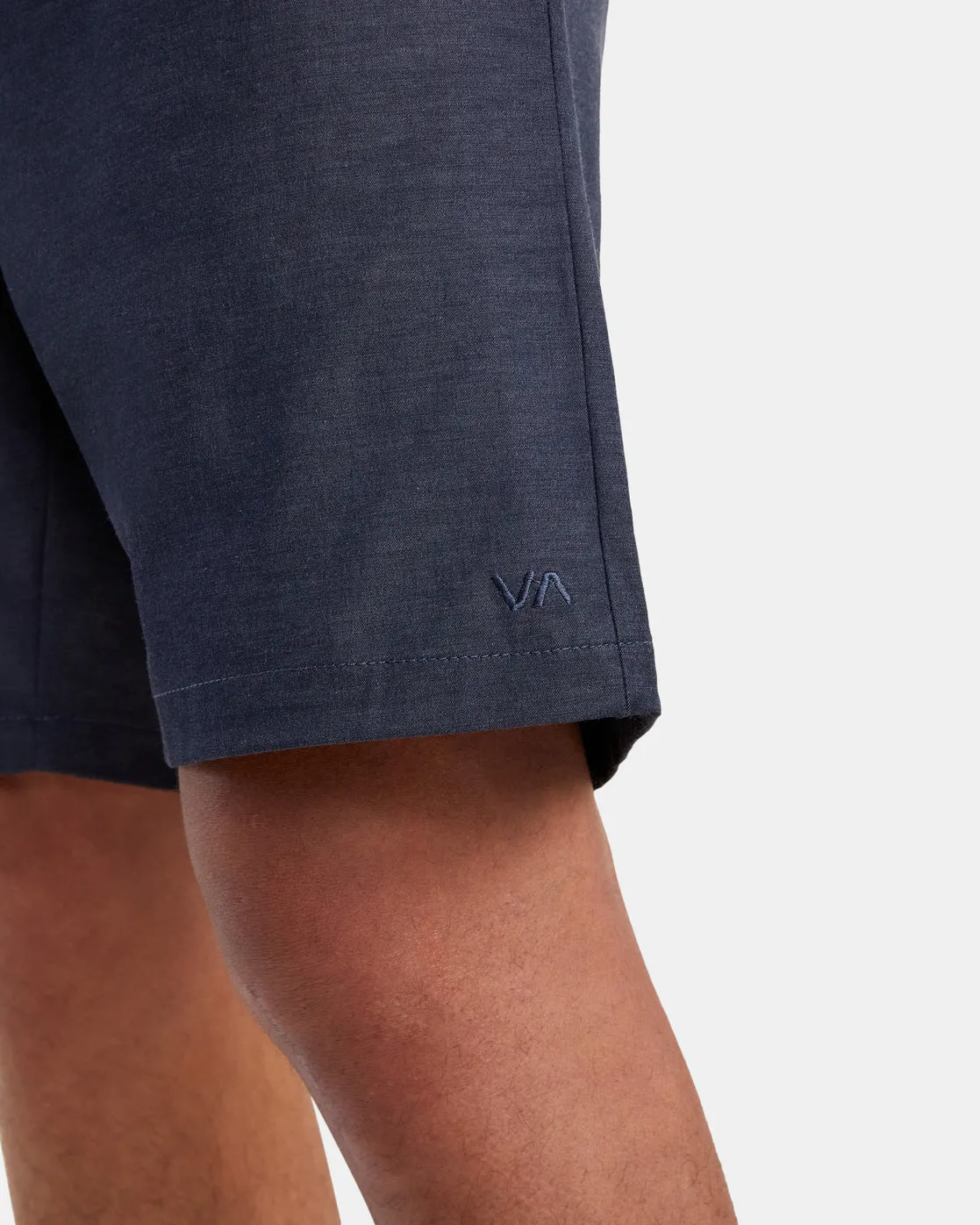 Back In Hybrid 19" Shorts - Denim Heather