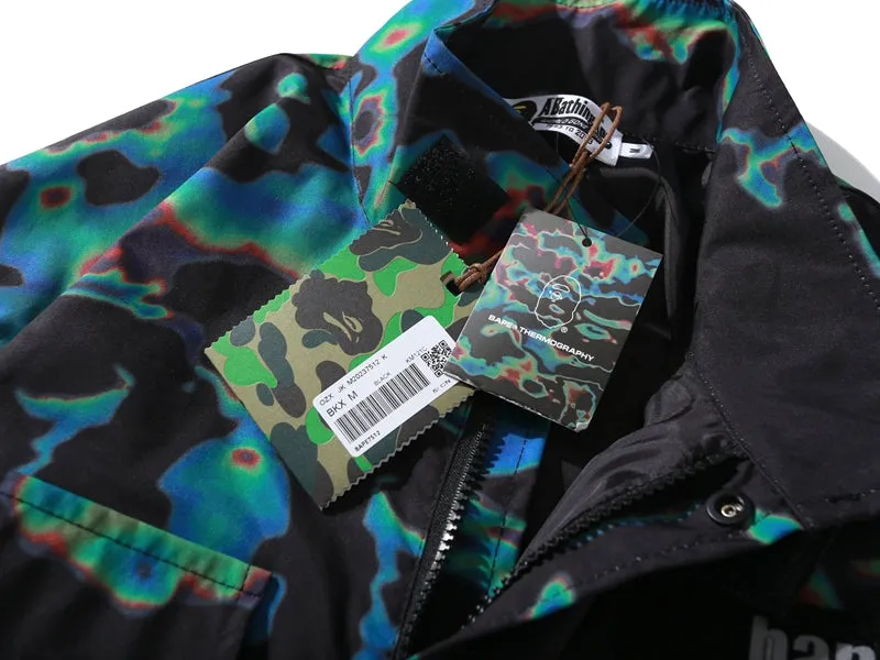 BAPE Thermography Loose Fit M-65 Jacket Black