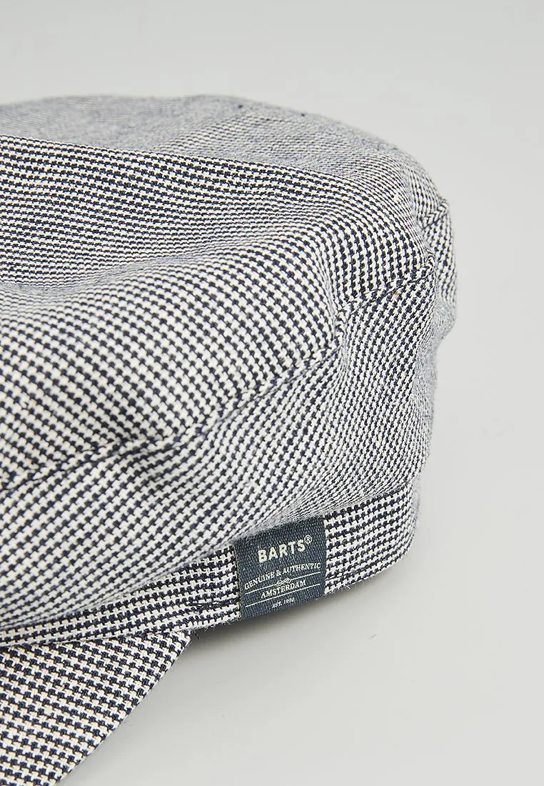 Barts Womens Dieze Cap - Dark Blue Check