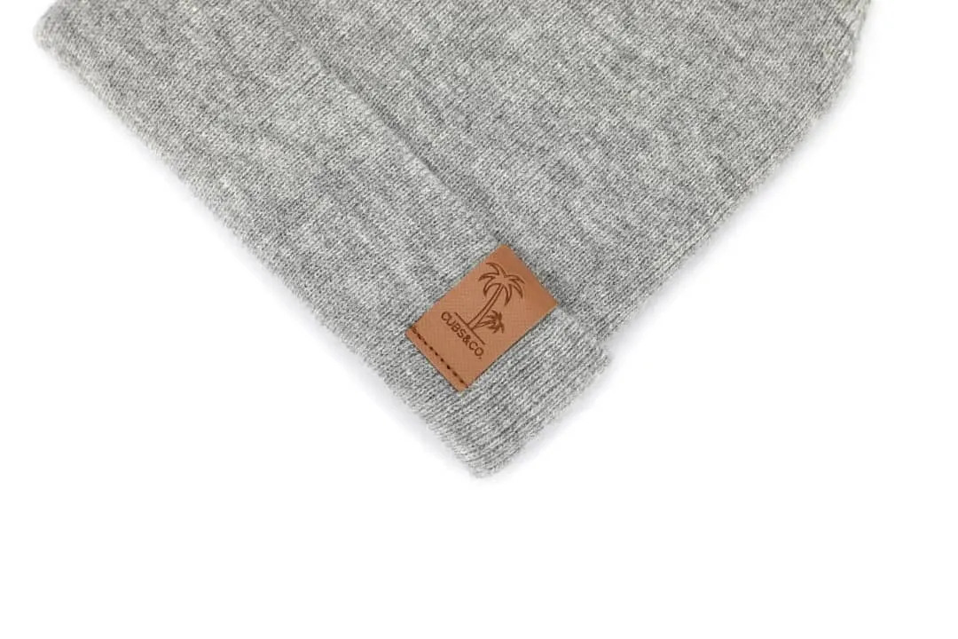 Beanie Signature - Grey (Kids-Adults)