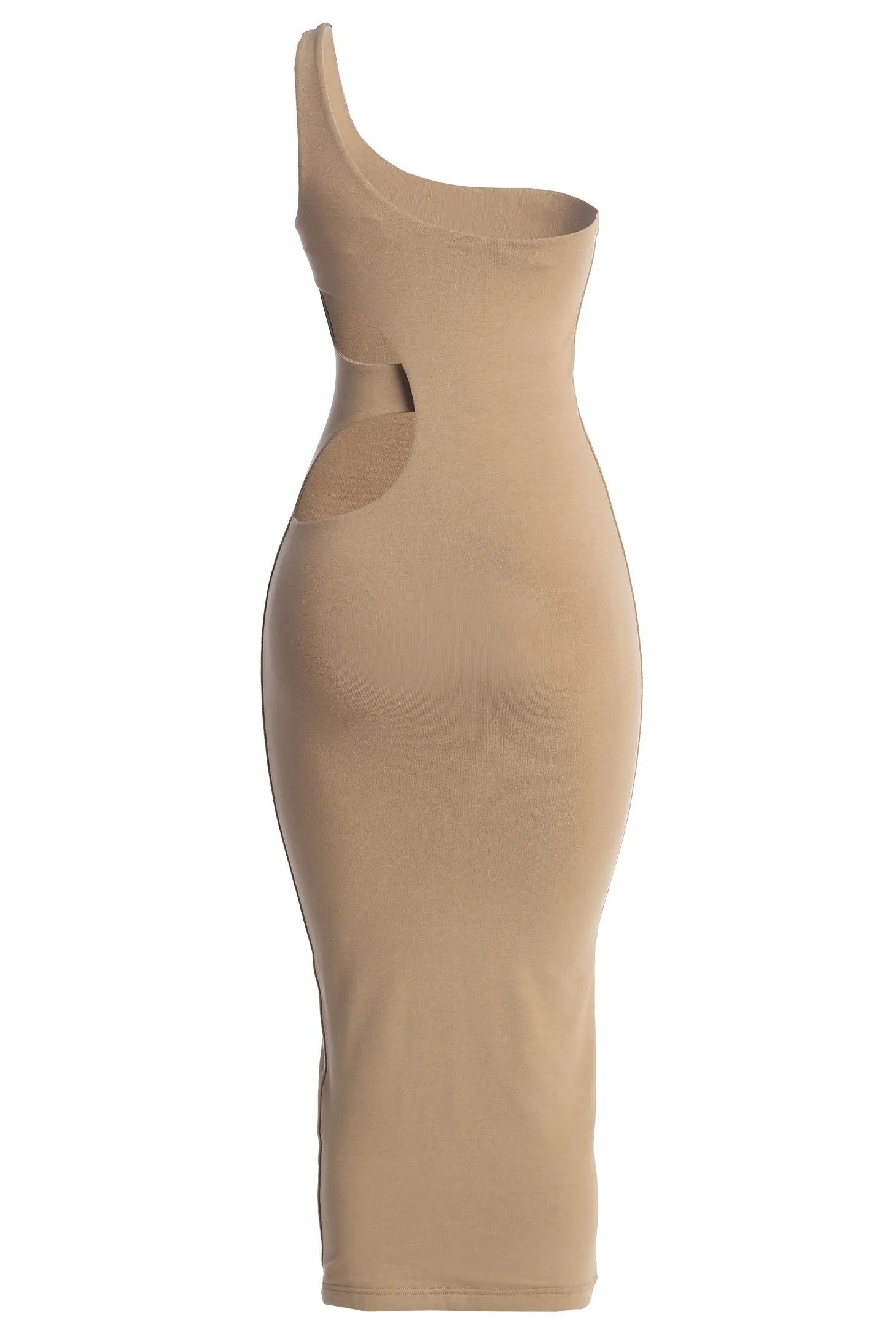 Beige Zuzanna Cutout Dress