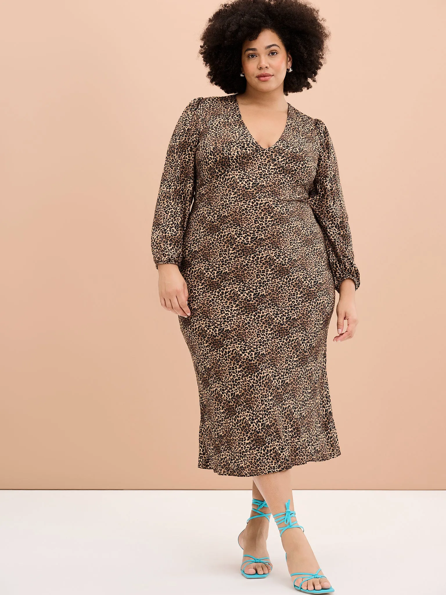 Bergamot Dress in Cheetah