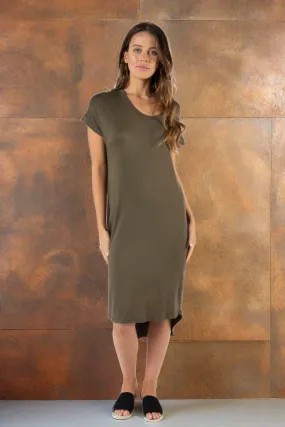 Betty Basics Avalon Dress in Khaki