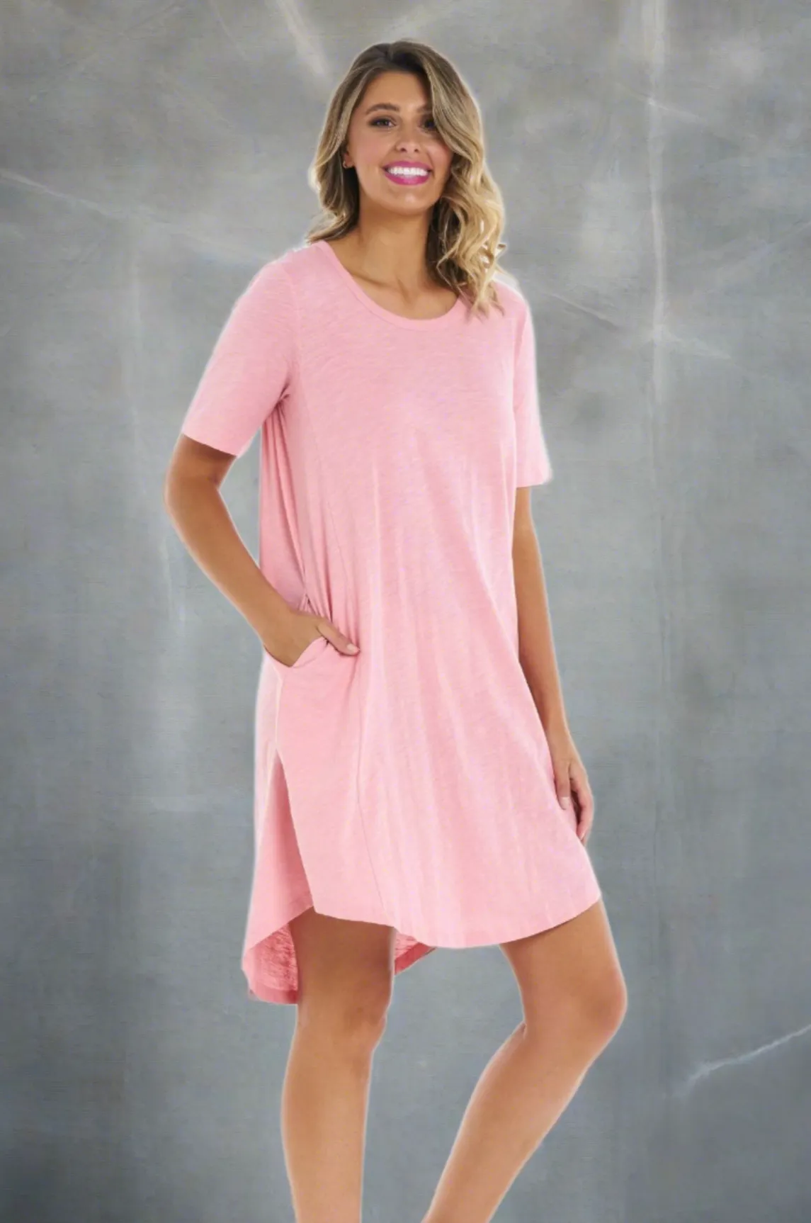 Betty Basics Nyree Dress in Salmon Pink