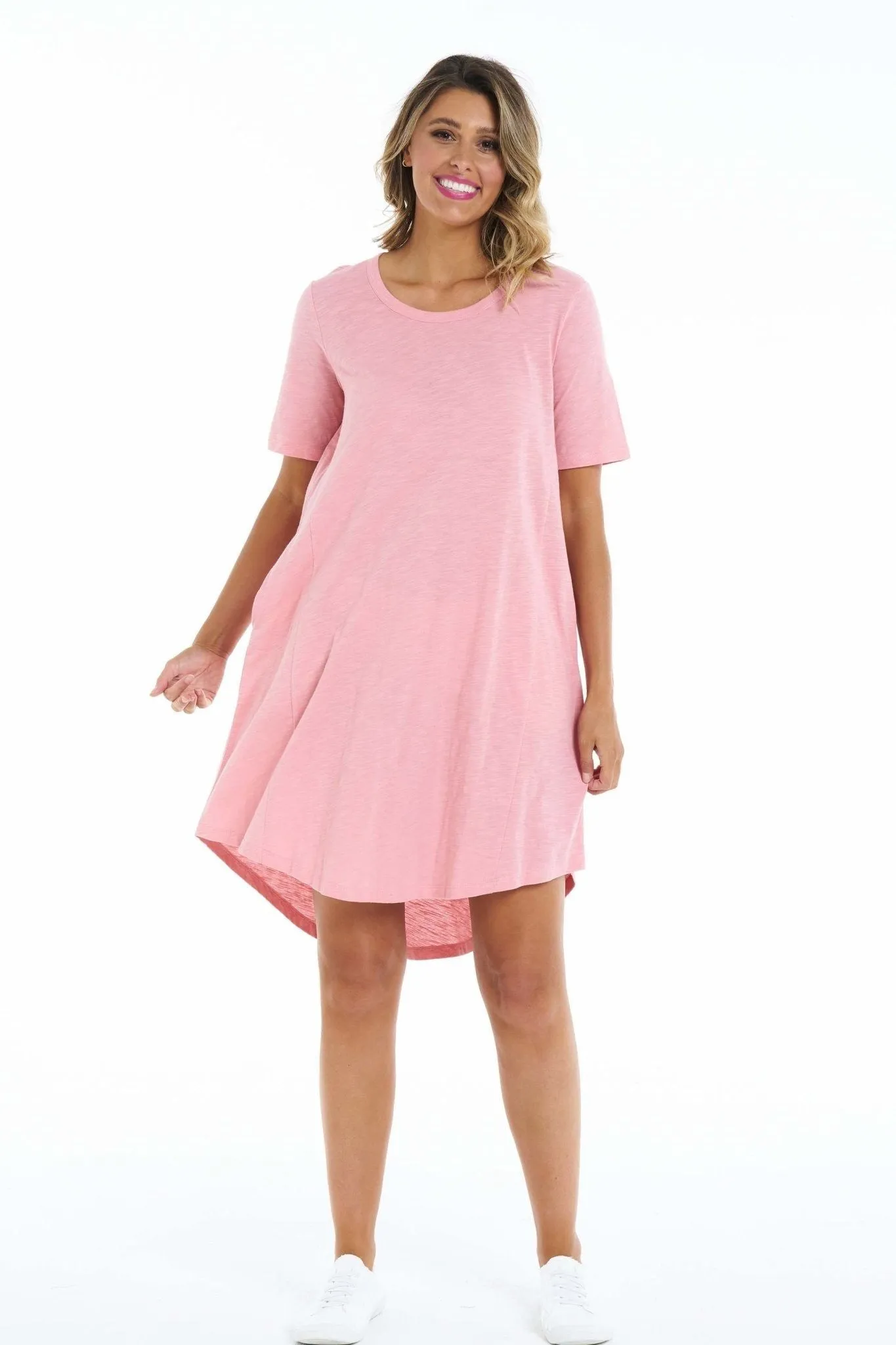 Betty Basics Nyree Dress in Salmon Pink