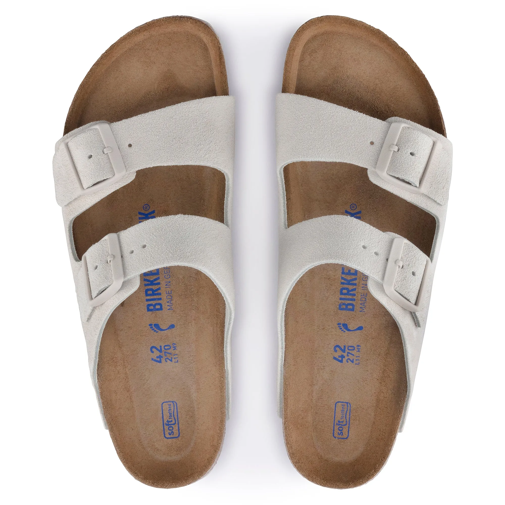 Birkenstock Arizona Suede Soft Footbed