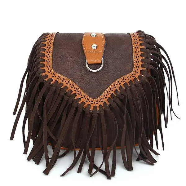 Bohemian Fringe Crossbody Bag 10451956C