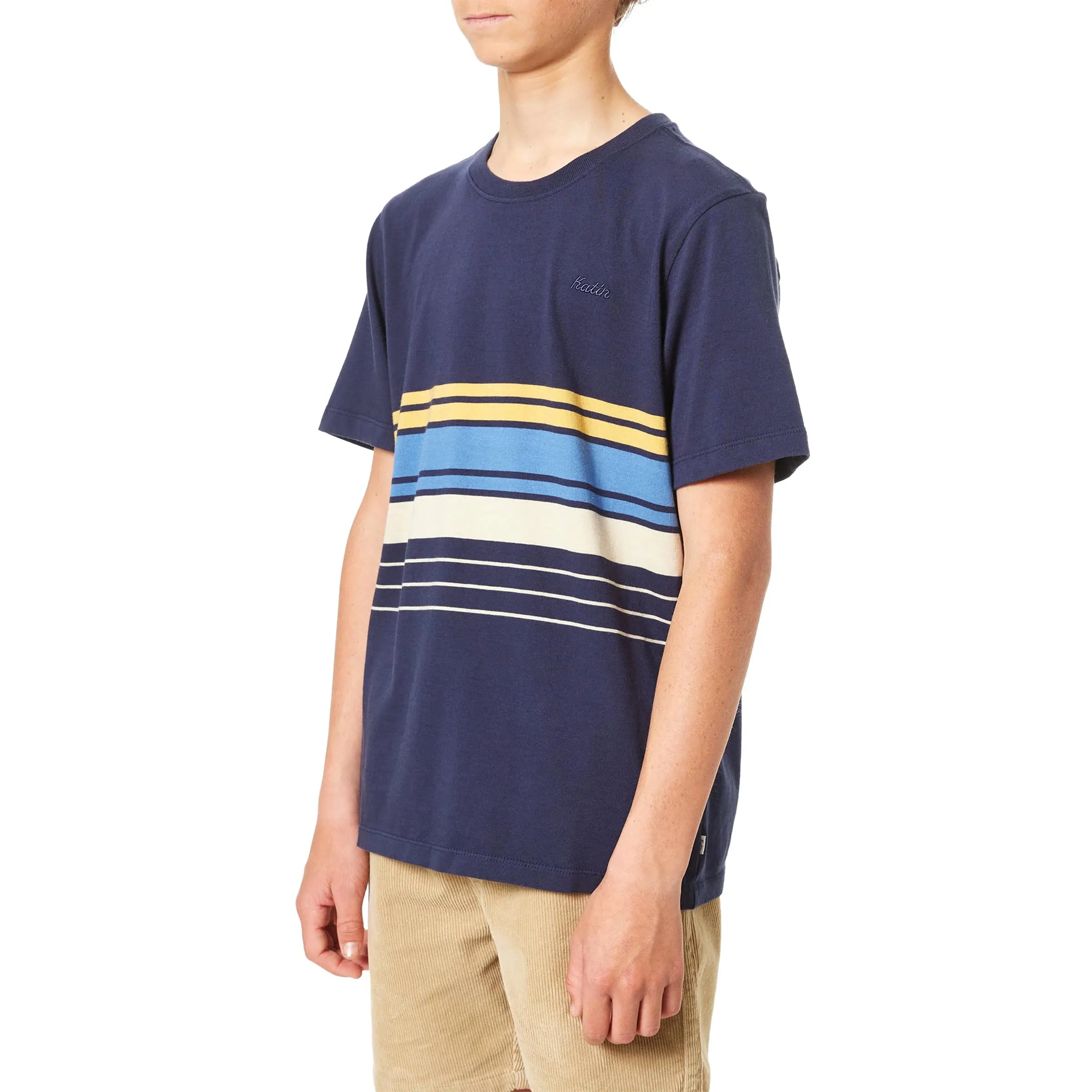 Boy's (8-16) Linden Stripe S/S T-Shirt (Past Season